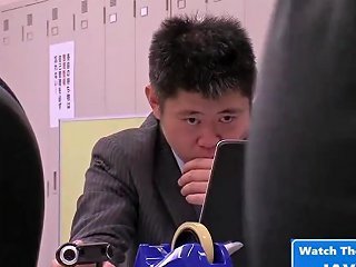 Dad Brings Stepdaughter To The Office Japanese Jav